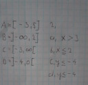 Matematika (intervallumok)  – feladat kép 1