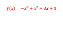 Add meg az x=1 első koordinátájú pontjába húzható érintőjének egyenletét! – feladat kép 1