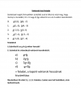 Vektorok – feladat kép 1