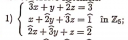 Egyenletrendszer megoldása  – feladat kép 1