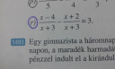 Egyenletek megoldasa merlegelvvel – feladat kép 2