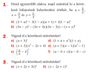 SOS  Algebra – feladat kép 1