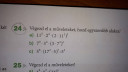 Törtek, Arányosság, és Hatványozás – feladat kép 5