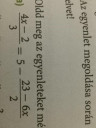 Matek egyenlet5 – feladat kép 1