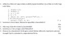 Programozás (C nyelv) – feladat kép 1