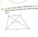 Trapez átlók – feladat kép 1