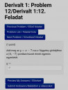 Deriválás – feladat kép 1